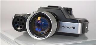 Minolta 110 Zoom SLR Mk II Rokkor-Macro 25-50mm f/4.5 Camera Japan